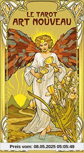 Coffret Le Tarot art nouveau: 78 cartes et un livre d'accompagnement