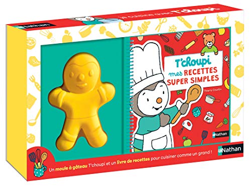 Coffret T'choupi - Mes recettes super simples: Avec 1 moule à gâteau von NATHAN