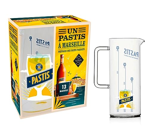 Coffret Un pastis à Marseille: Coffret avec 1 carafe à pastis et 1 livre de recette von HACHETTE PRAT