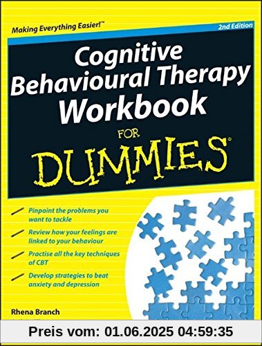 Cognitive Behavioural Therapy Workbook For Dummies