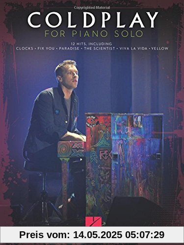 Coldplay for Piano Solo