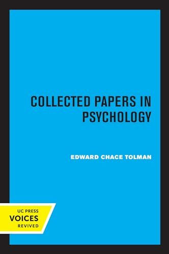 Collected Papers in Psychology