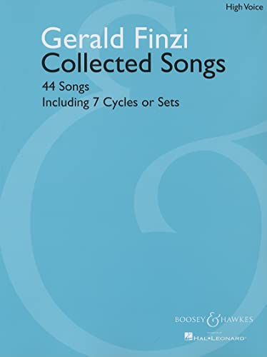 Collected Songs: 44 Lieder. hohe Stimme und Klavier.: High Voice: 44 Songs Including 7 Cycles or Sets Collected Songs: 44 Lieder. hohe Stimme und Klavier.: High Voice: 44 Songs Including 7 Cycles or Sets