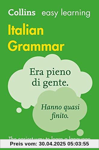 Collins Dictionaries: Easy Learning Italian Grammar: Trusted Support for Learning (Collins Easy Learning)