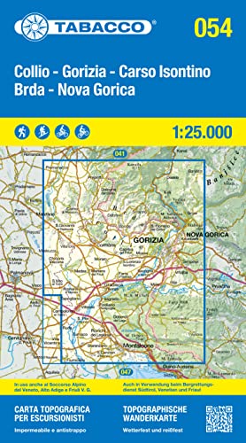 54 Collio- Brda Gorizia - Carso Isntino: 1:25000 (Carte topografiche per escursionisti, Band 54) 54 Collio- Brda Gorizia - Carso Isntino: 1:25000 (Carte topografiche per escursionisti, Band 54)