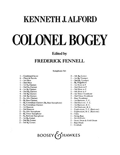 Colonel Bogey: Blasorchester. Partitur. von Boosey & Hawkes