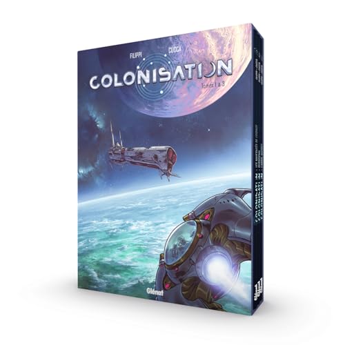 Colonisation - Coffret Tomes 01 à 03: Tome 1, Les naufragés de l'espace ; Tome 2, Perdition ; Tome 3, L'arbre matrice. Avec 1 poster exclusif von GLENAT