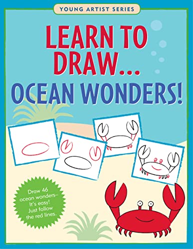 Color Bk-Learn to Drawocean Wo (Young Artist) von Peter Pauper Press
