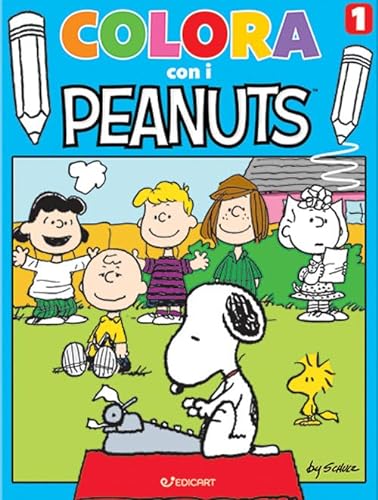 Colora con i Peanuts. Ediz. illustrata. Blu (Vol. 1) von Edicart