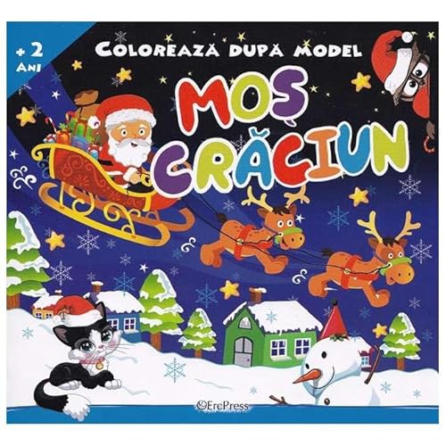 Coloreaza Dupa Model. Mos Craciun von Erc Press