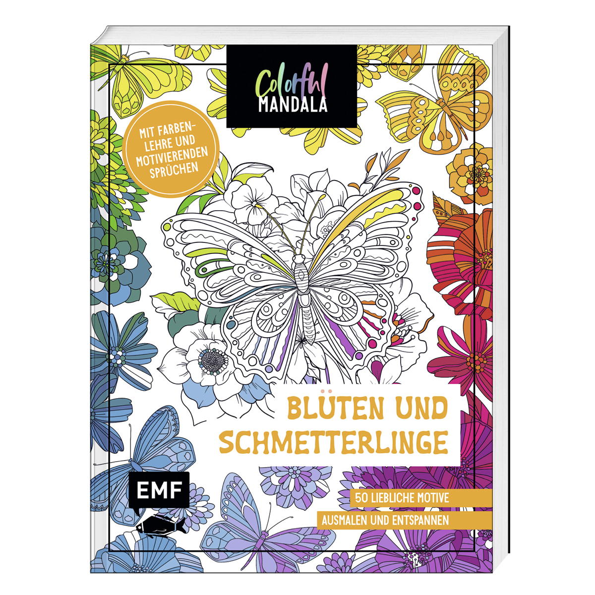 Colorful Mandala »Blüten und Schmetterlinge« Colorful Mandala »Blüten und Schmetterlinge« von Edition Michael Fischer