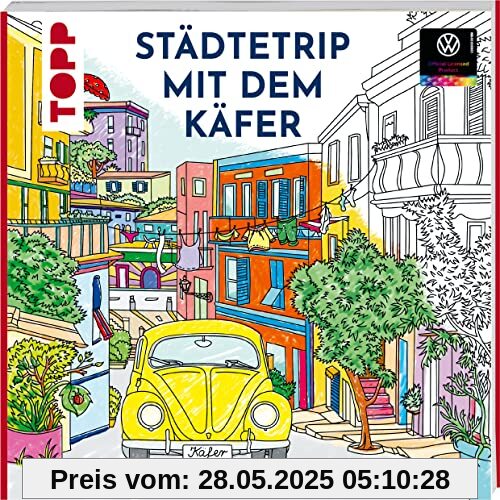 Colorful World - Städtetrip mit dem VW-Käfer: Das offizielle Ausmalbuch mit dem kultigen VW-Käfer Colorful World - Städtetrip mit dem VW-Käfer: Das offizielle Ausmalbuch mit dem kultigen VW-Käfer