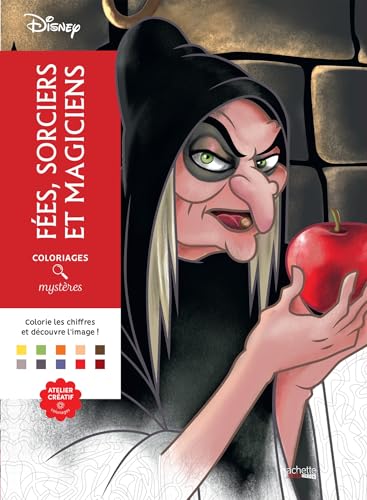 Coloriages Mystères Disney - Fées, sorciers et magiciens
