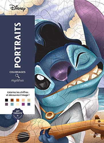 Coloriages mysteres Disney - Portraits