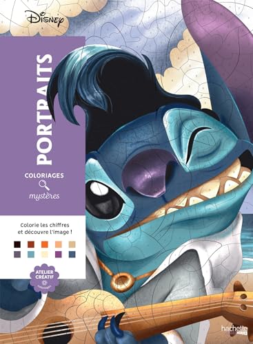 Coloriages mysteres Disney - Portraits von HACHETTE PRAT