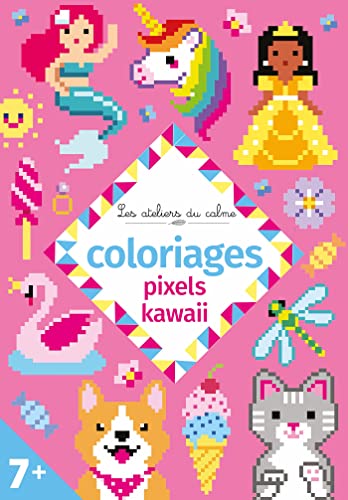 Coloriages Pixels Kawaii Coloriages Pixels Kawaii