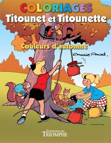 Coloriages Titounet et Titounette - Couleurs d'automne von TRIOMPHE