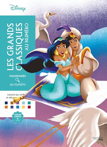 Coloriages au numéro Disney - Les Grands classiques: Coloriage au numéro von HACHETTE HEROES