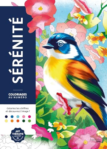 Coloriages au numéro - Sérénité: Coloriage au numéro von HACHETTE HEROES