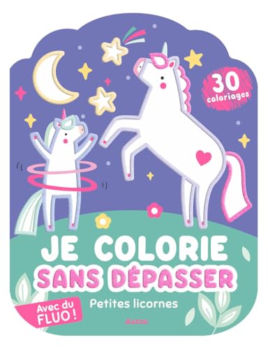 Coloriages fluo - Petites licornes von AUZOU