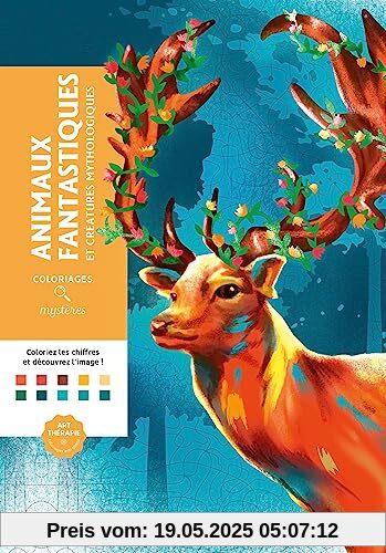 Coloriages mystères - Animaux fantastiques et créatures mythologiques