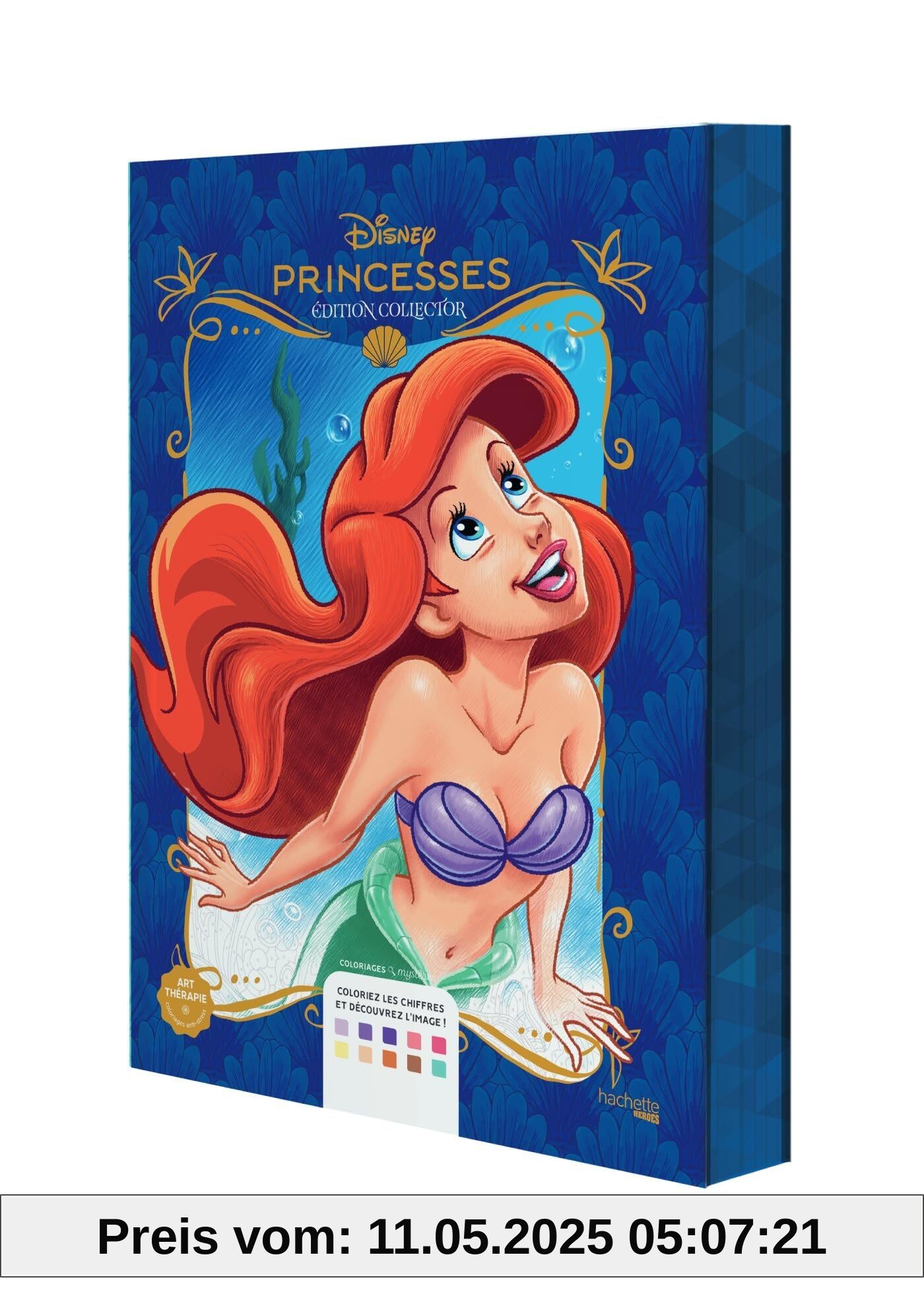 Coloriages mystères Disney Collector - Princesses