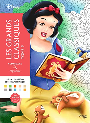 Coloriages mystères Disney - Les Grands classiques Tome 9 von HACHETTE HEROES