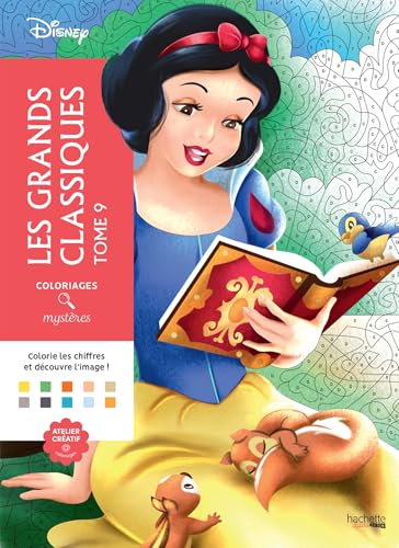 Coloriages mystères Disney - Les Grands classiques Tome 9 von HACHETTE HEROES