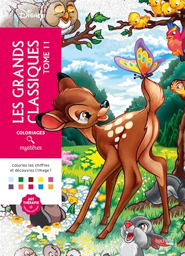 Coloriages mystères Disney - Les Grands classiques Tome 11 von HACHETTE HEROES