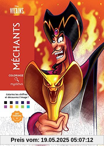 Coloriages mystères Disney Méchants