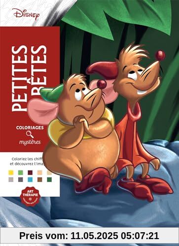 Coloriages mystères Disney - Petites bêtes
