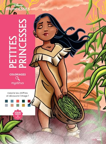 Coloriages mystères Disney - Petites princesses von HACHETTE HEROES
