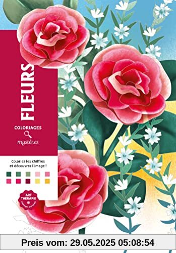 Coloriages mystères - Fleurs