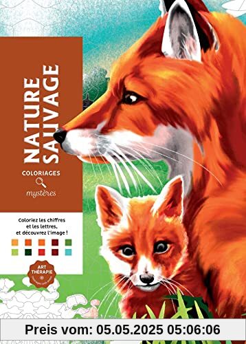 Coloriages mystères Nature sauvage