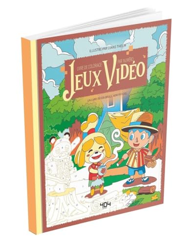 Coloriages par numéro - Jeux vidéo Coloriages par numéro - Jeux vidéo von 404 EDITIONS