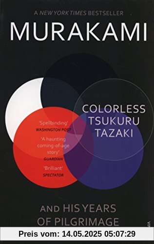 Colorless Tsukuru Tazaki and His Years of Pilgrimage