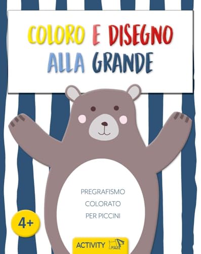 Coloro e disegno alla grande. Pregrafismo colorato per piccini. Ediz. a colori (Activity) von Pulce