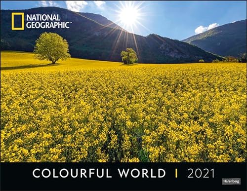 Colourful World Posterkalender National Geographic Kalender 2021 von Harenberg