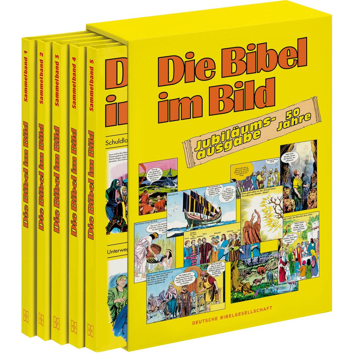 Comic-Reihe &quot;Die Bibel im Bild&quot;. 50 Jahre-Jubiläumsausgabe. Kinderbuch-Klassiker... von Deutsche Bibelges.