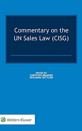Commentary on the Un Sales Law (Cisg)