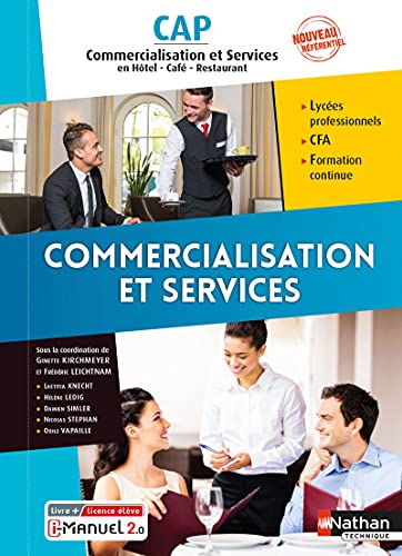 Commercialisation et services - CAP Commercialisation et services en HCR 1e/2e années - Elève 2021