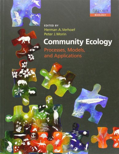 Community Ecology: Processes, Models, and Applications