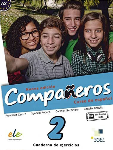 Compa�eros 2 ? Nueva edici�n: Curso de espa�ol / Arbeitsbuch - Cuaderno de ejercicios (con lic...