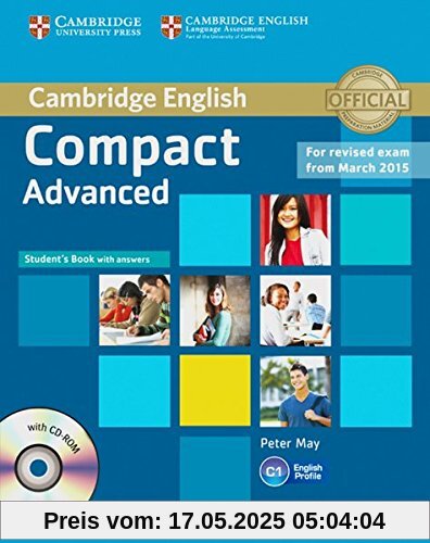 Compact Advanced: Student's Book with answers with CD-ROM