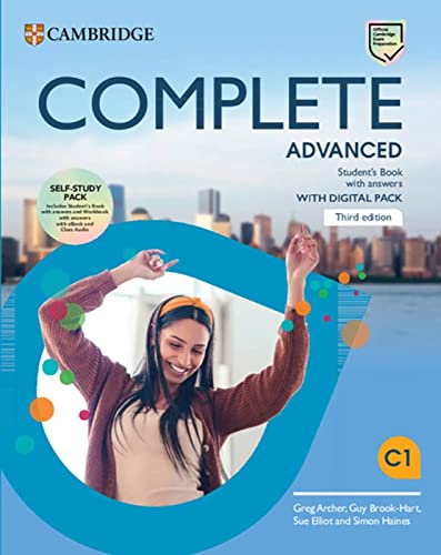Complete Advanced: Third Edition. Self-Study Pack (Student’s Book with answers + Workbook with answers) von Klett Sprachen GmbH