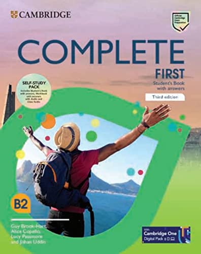 Complete First: Third edition. Self-Study Pack (Student’s Book with answers and Workbook with answers with audio) with Test and Train Class-based, Online Practice and enhanced eBook