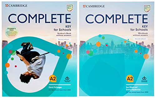 Complete Key for schools: Second Edition. Student’s Book without answers with Online Practice and Workbook without answers with Audio Download