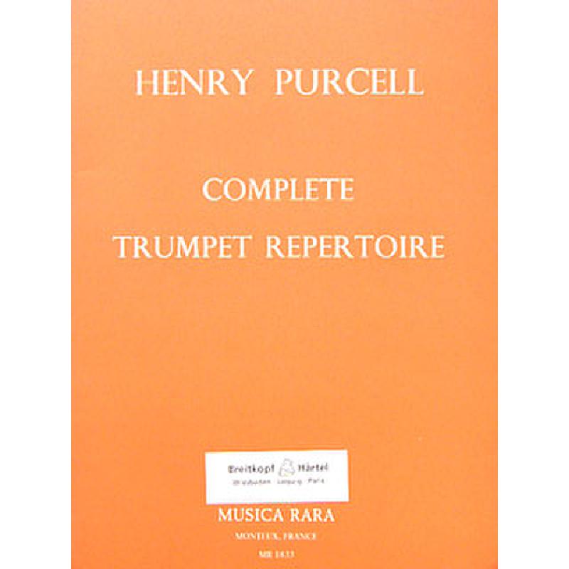 Complete trumpet repertoire