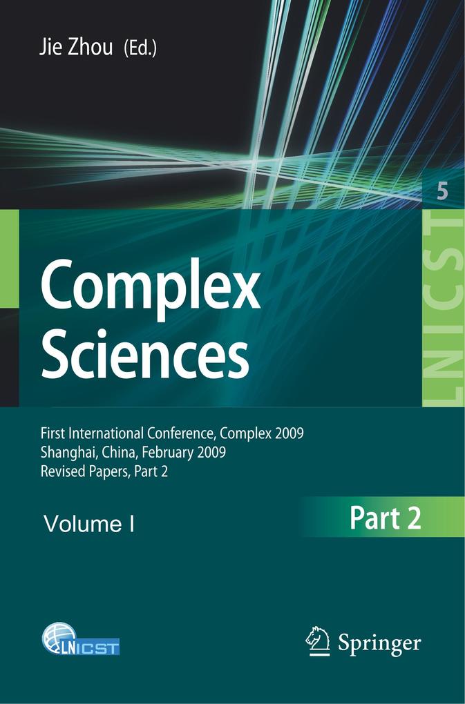 Complex Sciences von Springer Berlin Heidelberg