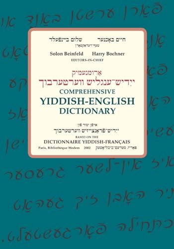 Comprehensive Yiddish-English Dictionary Comprehensive Yiddish-English Dictionary